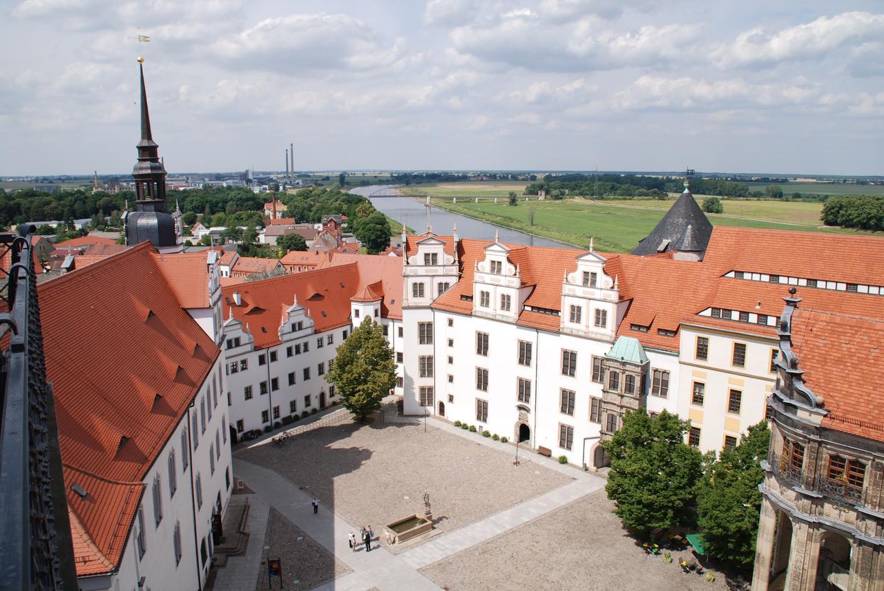 Hotel Goldener Anker Torgau Exterior foto