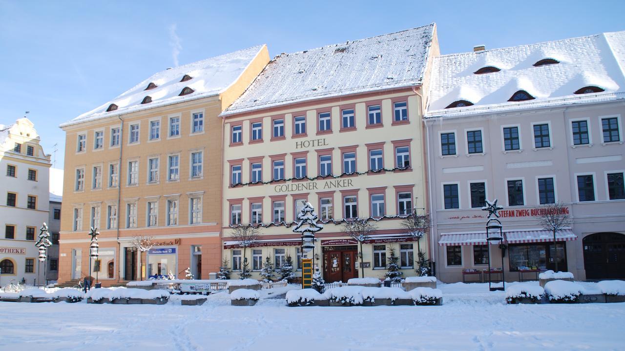 Hotel Goldener Anker Torgau Exterior foto